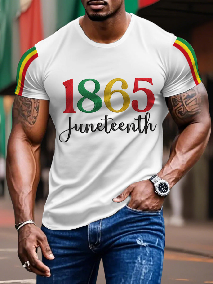 Men's Juneteenth 1865 Casual Tee