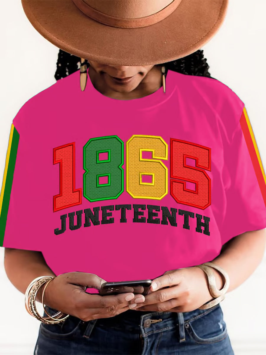 Women's 1865 Junetheen Printed T-shirt