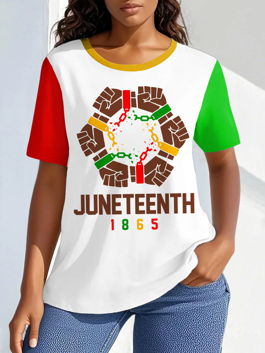 Women's Juneteenth 1865 Casual Tee