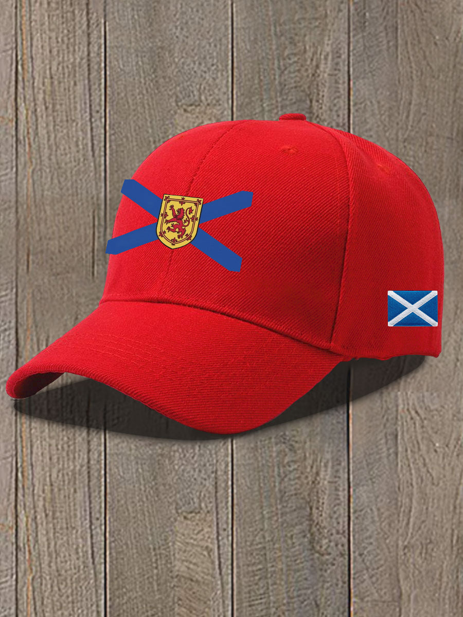 Unisex Scottish Flag Print Hat