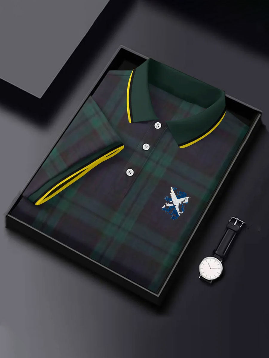 Men's Scottish Flag Short Sleeves Top