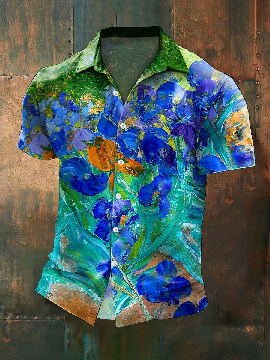Chemise à manches courtes pour hommes