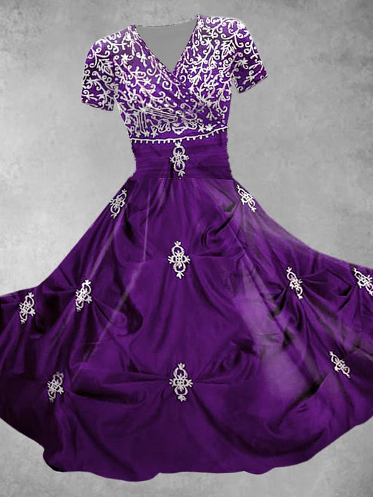 Women's Alzheimer's Purple Dress
