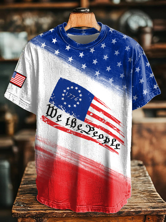 Unisex 4th Of July Day We The People T-Shirt