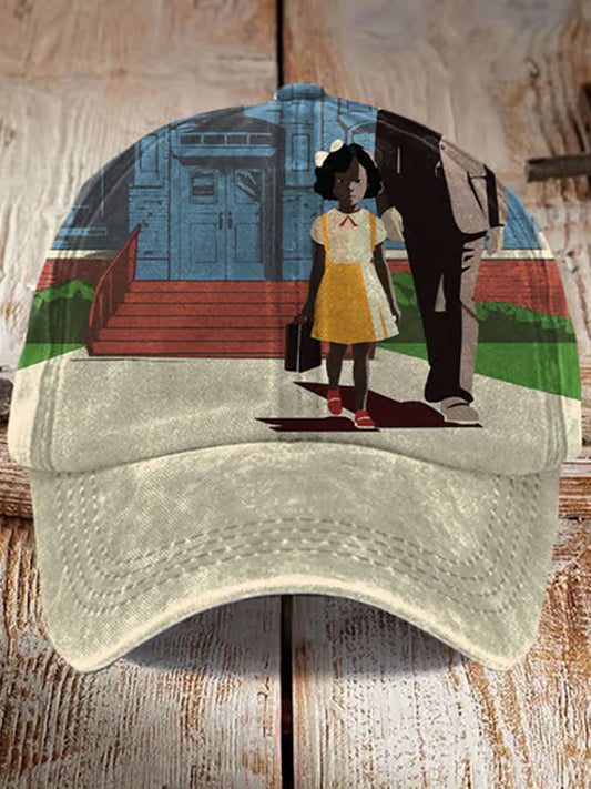 Unisex Black History Juneteeth Printed Hat