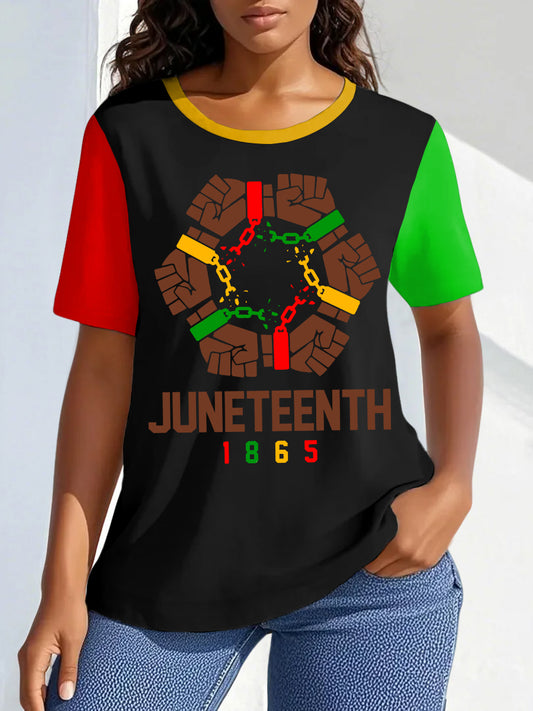 Women's Juneteenth 1865 Casual Tee