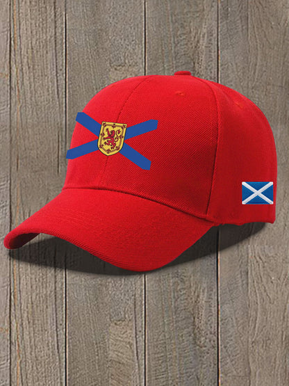 Unisex Scottish Flag Print Hat