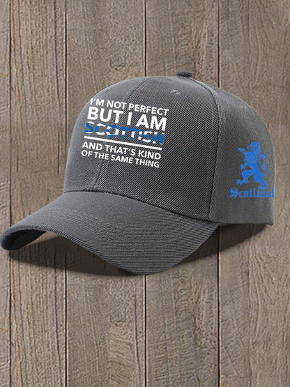 Unisex Funny Scottish Flag Print Hat