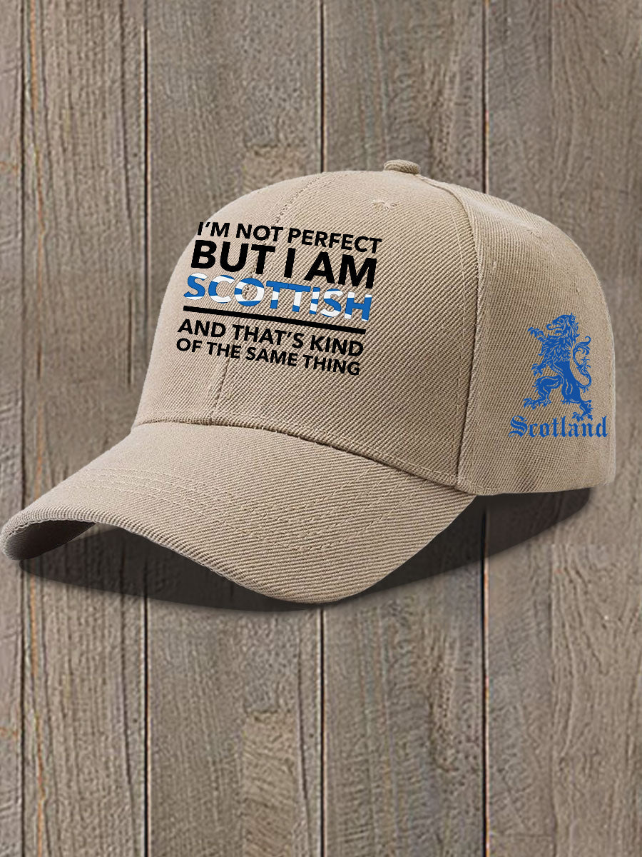 Unisex Funny Scottish Flag Print Hat
