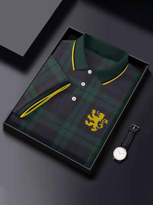 Men's Scottish Flag Short Sleeves Top