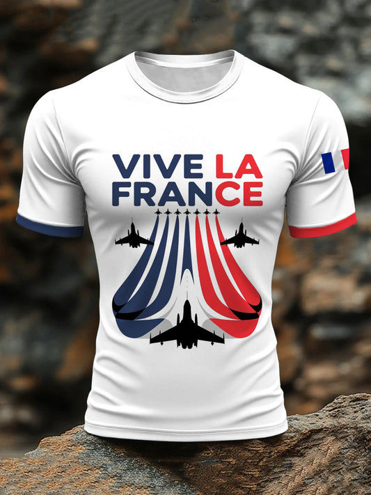 T-shirts Viva France 14th july Fête nationale pour hommes