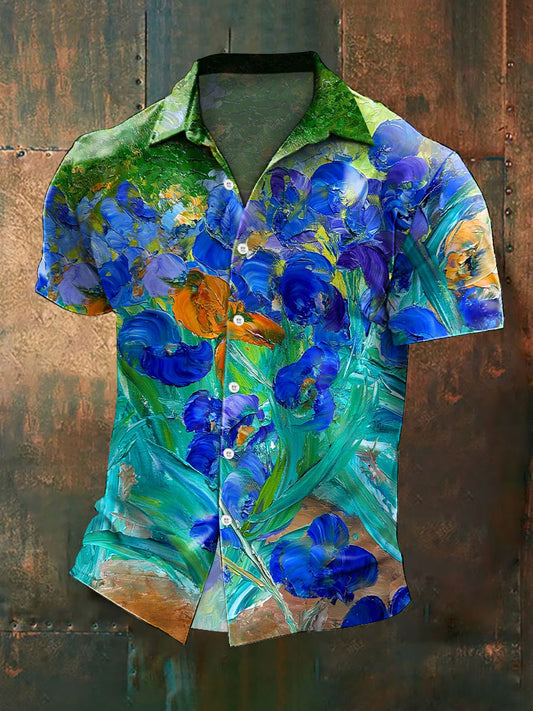 Chemise à manches courtes pour hommes