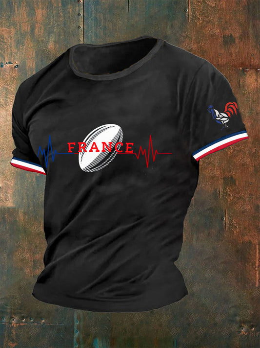 T-shirt à manches courtes France Rugby Homme