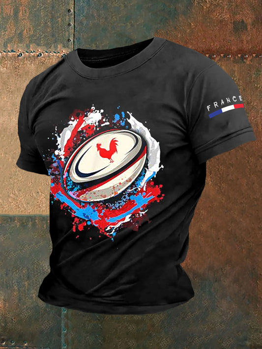 T-shirt à manches courtes France Rugby Homme